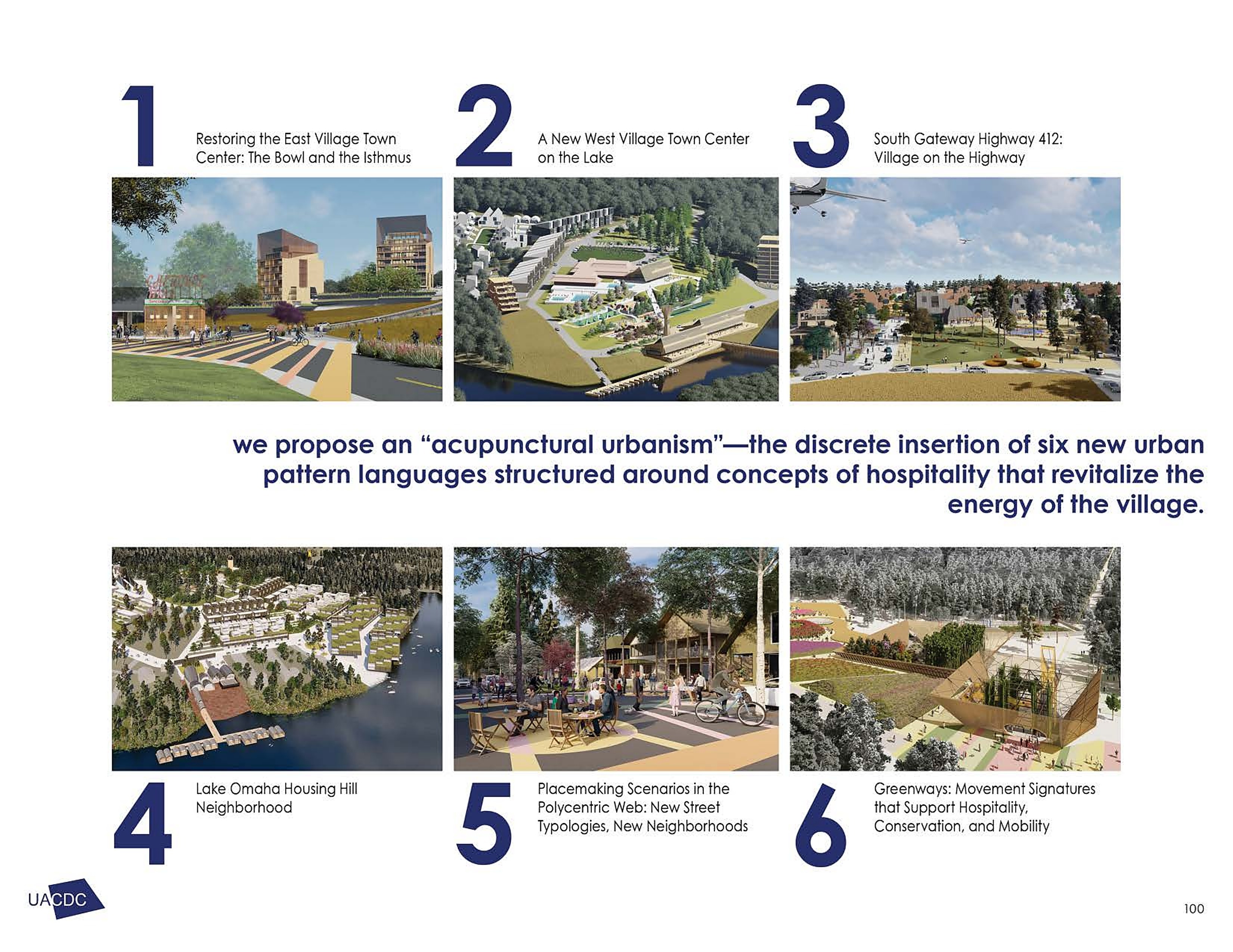 Las 6 intervenciones del plan maestro