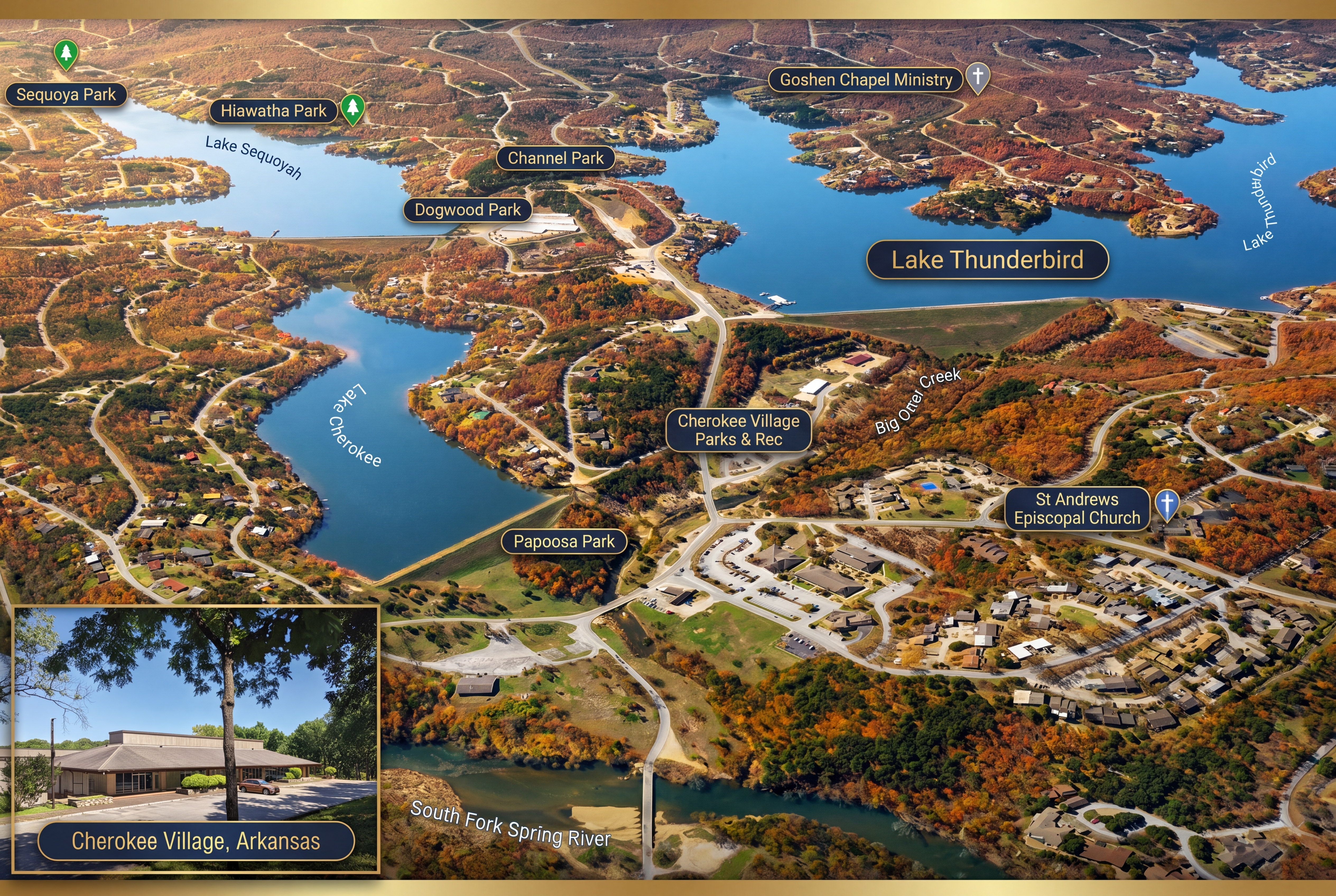 Cherokee Village Master Plan